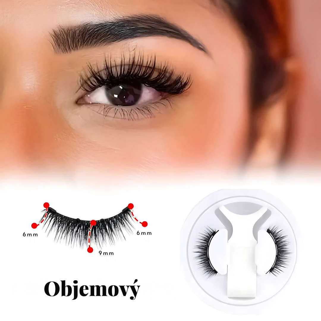 Magnetické řasy Lashley™ + aplikátor zdarma!